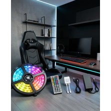 Hcc Trend 5 Metre Rgb LED Şerit 5050 Uzaktan Kumandalı UCZZZ5METRE3ŞERİTLİLED