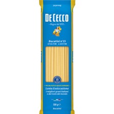 3 Adet De Cecco Bucatini Ince Boru Uzun Makarna 500 G