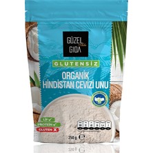 Güzel Ada Gıda 4 Adet Güzel Ada Glutensiz Organik Hindistan Cevizi Unu 250G