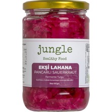 Jungle Healthy Food 3 Adet Jungle Ekşi Lahana Pancar Zencefil Sauerkraut 580G