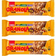 5 Adet Züber Yer Fıstıklı Granola Bar