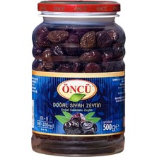 3 Adet Öncü Siyah Yağlı Zeytin 261-320 M-S 500 G