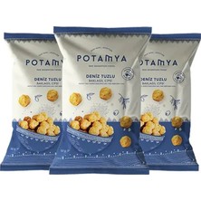 4 Adet Potamya Deniz Tuzlu Baklagil Cips
