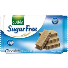 5 Adet Gullon Şekersiz Kakao Kremalı Gofret 180 G