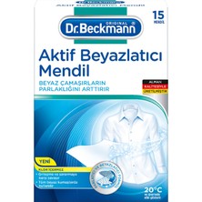 Dr. Beckmann 5 Adet Dr.beckmann Aktif Beyazlatıcı Mendil 15LI (1)