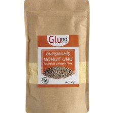Gluno Glutensiz 4 Adet Gluno Glütensiz Önpişirilmiş Nohut Unu 250 G
