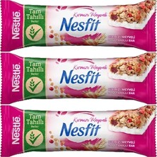 4 Adet Nesfit Kırmızı Meyveli Tam Tahıllı Bar