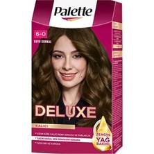 5 Adet Palette Deluxe 6-0 Koyu Kumral Saç Boyası