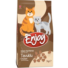4 Adet Enjoy Kedi Maması 1 kg