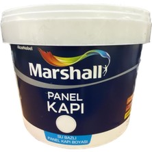Milas Toptan Panel Kapı Boyası Su Bazlı, Mat, Silinebilir - Beyaz 2,5 Lt