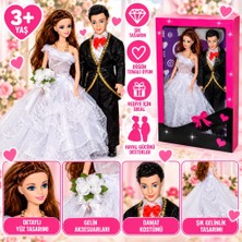 Yakup Tokatlı Moda Anlily Gelin ve Damat Figürü 3 Yaş ve Üstü Oyun Seti