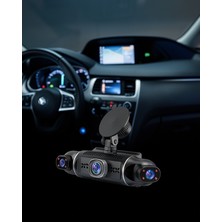 A-Luxe 4 Kamera Araç Içi Kamera 1080P Gps Wifi Gece Görüşlü UCZZZY10KAMERA