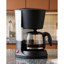A-Luxe 1.2 Litre Filtre Kahve Makinesi Damlama Emniyetli Cam Karaflı