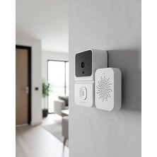 A-Luxe Akıllı Kapı Zili Kamera Gece Görüşlü 85° Açı Uczzzkamerakapızilibyz-6-1