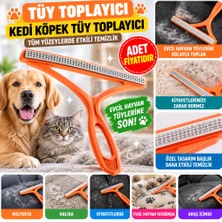 Marka Kolik Kedi Köpek Tüy Toplayıcı Çift Taraflı Pamuk Tiftiği ve Tüy Toplama Aleti (Adet Fiyatıdır)