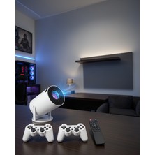 A-Luxe Taşınabilir 8 GB Ayaklı Çift Kollu 4K Video Oyun Konsolu UUCZZZZM300MAXXXXXX3-1