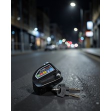 Yavuz Group Alarmlı Disk Kilidi 6mm Pin Uczzzmotorkilit-6