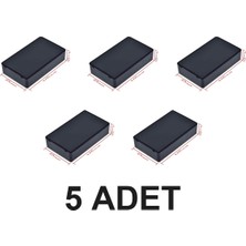 Devremarkt 5 Adet Plastik Proje Kutusu 100 x 60 x 25MM Elektronik Devre Kutusu Abs Muhafaza Arduino Güç Kaynağı Projeleri
