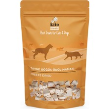 Marka Kolik Kito Freeze Dried Tavuk Göğüs Kedi Ödül Maması Doğal, Glutensiz 30 Gr(Cat Treat)