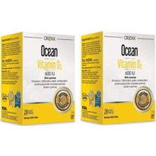 Gy Atelier Vitamin D3 600 Iu Oral Sprey 20 ml 2'li Paket, KZMO3984