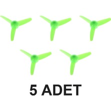 Devremarkt 5 Adet 80MM Pervane 3 Kanat Oyuncak Pervane Rüzgar Gülü Kürek Botu Motor Rc Dıy