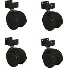 Midas Toptan Tekerlek - Büyük Plastik 50MM 35X50 HKS133 4 Adet