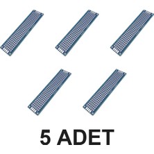 Devremarkt 5 Adet 2X8CM 06X28 Proto Pcb Pertinaks Elektronik Devre Prototip Deney Kartı Delikli Plaket Fr4 Kaliteli Pcb