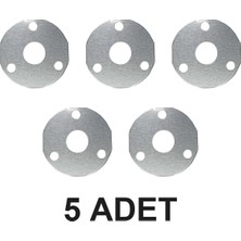 Devremarkt 5 Adet 5730 12V 3W Beyaz LED Modül Halka 6 LED Lamba Tablası Ampul Tamiri Spot Armatür Aydınlatma