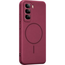Yavuz Group Infinix Hot 60I 4g Mika Pc Magsafe Kapak - Bordo