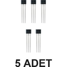 Devremarkt 5 Adet SS49E Analog Manyetik Alan Algılama Sensörü Hall Effect 1000 Gauss OH49E 49E Elektrikli Bisiklet Motor Pompa Sayaç Güvenlik Pozisyon Konum