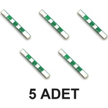 Devremarkt 5 Adet Bms 1s 3A Koruma Kartı 18650 Li-Ion Pil Koruma Devresi 1s Bms 3.7V Lityum Batarya Koruma Kartı