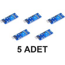 Devremarkt 5 Adet Ldr Işık Sensörü Işık Light Sensör Modülü Fotosel Işığa Duyarlı Dijital Çıkış LM393