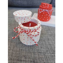 Opulent Accessories Minik Kavanozlar 2li Tabakli Mum ,dekoratif Kavanoz Mum, Doğum Günü Hediyesi Sevgililer Günü Hediyesi Öğretmenler Günü Hediyesi Yeni Iş Yeni Ev Anneler Günü Yeni Yil Hediyesi Dekoratif Kokulu Mum