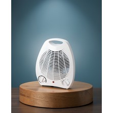 Teknodayım Mini Elektrikli Isıtıcı 2000W Termostatlı Fanlı Uuczzzelektrikliısıtıcı-2