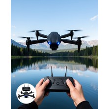 Teknodayım Katlanabilir 4K Hd Kamera Uzaktan Kumandalı Drone UCZZE99PRODRON-2