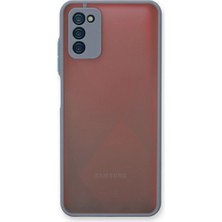 Marka Kolik Samsung Galaxy A03S Kılıf Montreal Silikon Kapak - Gri