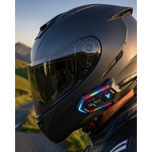Teknodayım Bluetooth Intercom Kulaklık Motosiklet Kaskı Uzun Pil Ömrü XXUCZZZY20İNTERCOMM-5