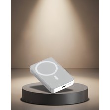 Teknodayım Kablosuz Şarjlı Güç Bankası Magsafe Uyumlu 27W Hızlı Şarj XUCZZZLF100MAGSAFE-2-1