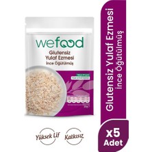 TeknoKapsül Wefood Ince Öğütülmüş Glutensiz Yulaf Ezmesi 5'li
