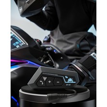 Teknodayım Su Geçirmez Bluetooth Kask Kulaklığı BT22 Gps ve Müzik Uyumlu XUCZBT22KULAKLIK-3