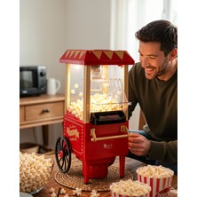 Teknodayım Yağsız Sıcak Hava Popcorn Makinesi UCZZPG618KIRMIZI-1