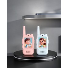 Teknodayım Çocuklar Için Görüntülü Uzun Mesafe Walkie Talkie UCZZZVDO1TELSİZ-1
