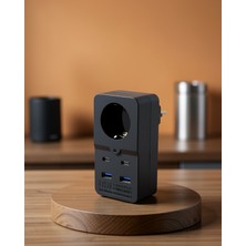 Teknodayım Akım Korumalı Priz 4 USB Type-C Destekli UCZZZ3438PRİZ
