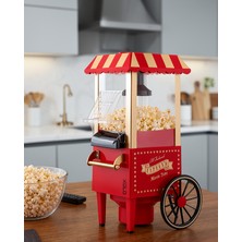 Teknodayım Yağsız Popcorn Makinesi 1 Litre Kapasiteli UCZZPG618KIRMIZI-11