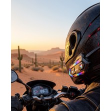 Teknodayım Gürültü Engelleyici Motosiklet Kask Intercom XXUCZZZY20İNTERCOMMM-2