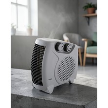 Teknodayım Fanlı Elektrikli Isıtıcı Termostatlı UCZZZBF20BLACKISITICI