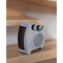Teknodayım Fanlı Isıtıcı Termostatlı Hızlı Isıtma UCZZZBF20BLACKISITICI-4