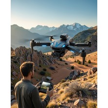 Teknodayım Dron Katlanabilir Çift Kamera UCZZDRONVI88MAXHS325
