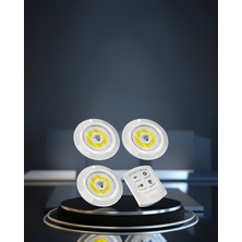 Teknodayım 3 Lü Kablosuz LED Spot Lamba Seti XUCZ3LÜLAMBA-3