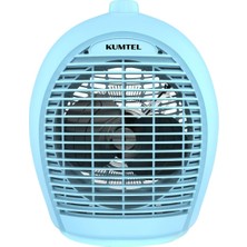 Kumtel Fanlı Isıtıcı 2000 W LX-6331 Mavi